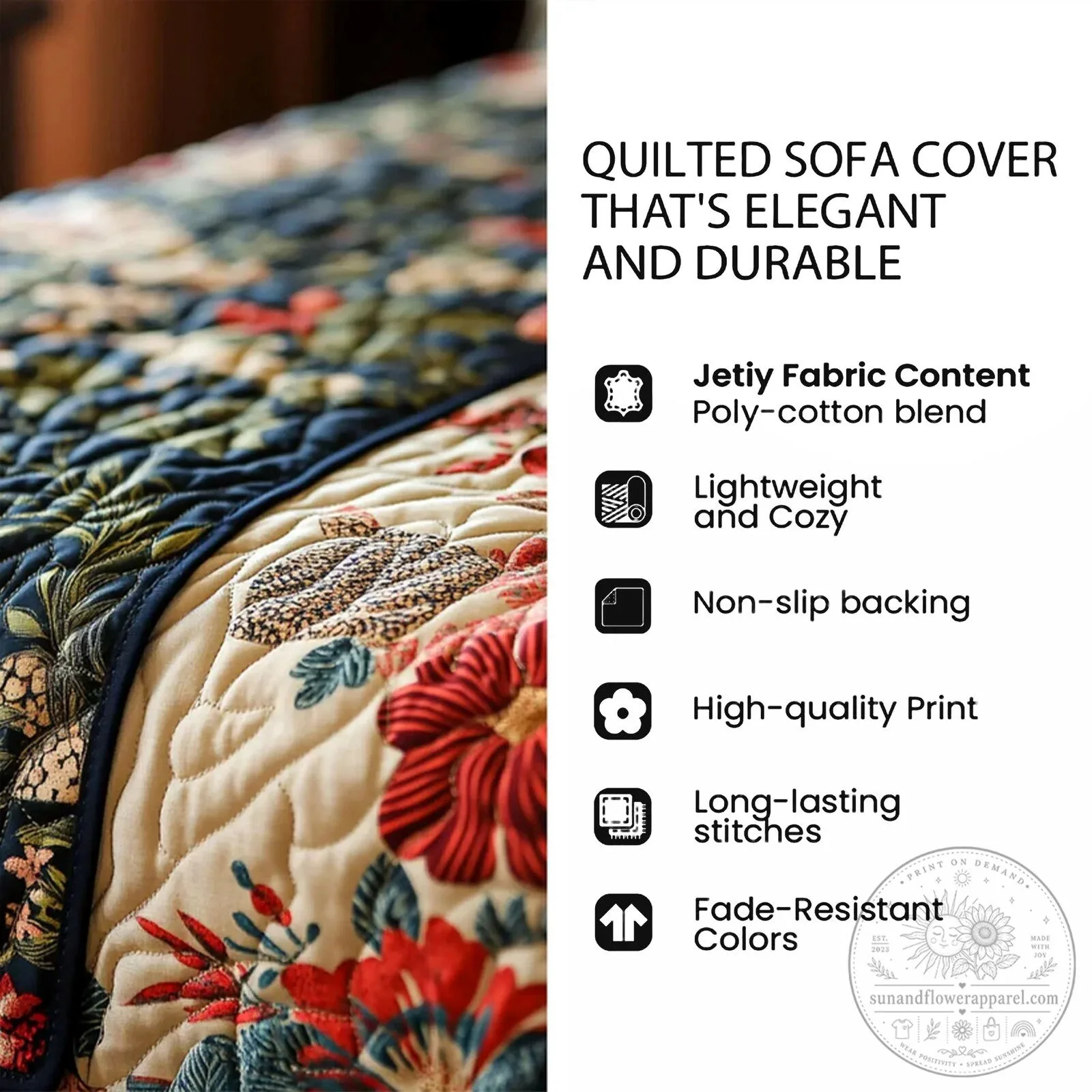 Merry Christmas Bass Fishing Holiday Quilted Sofa Cover 18 Merry Christmas Bass Fishing Holiday Quilted Sofa Cover