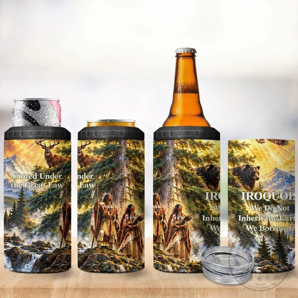 Iroquois We Do Not Inherit The Earth Native American Nature Art Tumbler 10 Iroquois We Do Not Inherit The Earth Native American Nature Art Tumbler