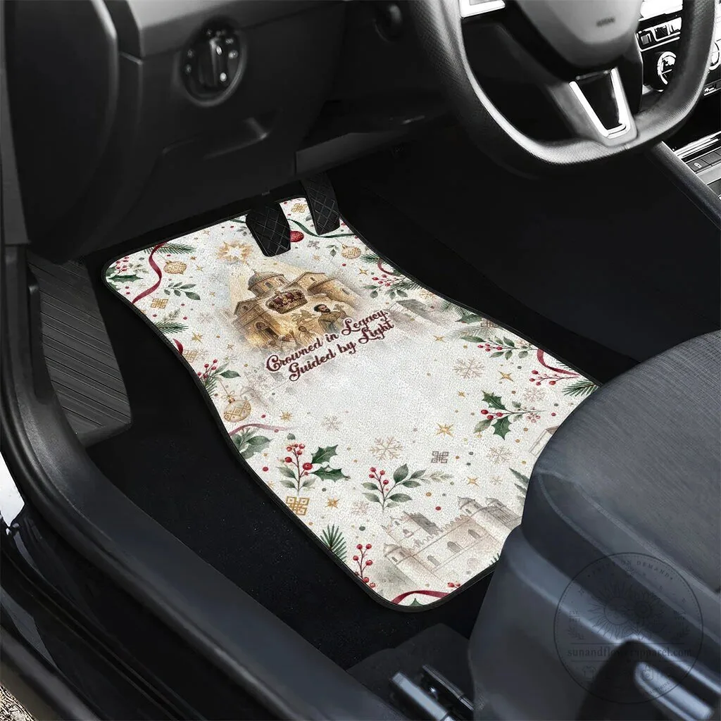 Christmas Nativity Scene Car Mat Set, Guided by Light Holiday Vehicle Floor Mats 11 Christmas Nativity Scene Car Mat Set, Guided by Light Holiday Vehicle Floor Mats