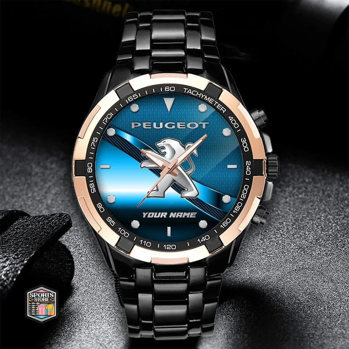 Elegant Stainless Steel Watch with Custom Name by Peugeot - Fashionable Design 10 Elegant Stainless Steel Watch with Custom Name by Peugeot - Fashionable Design