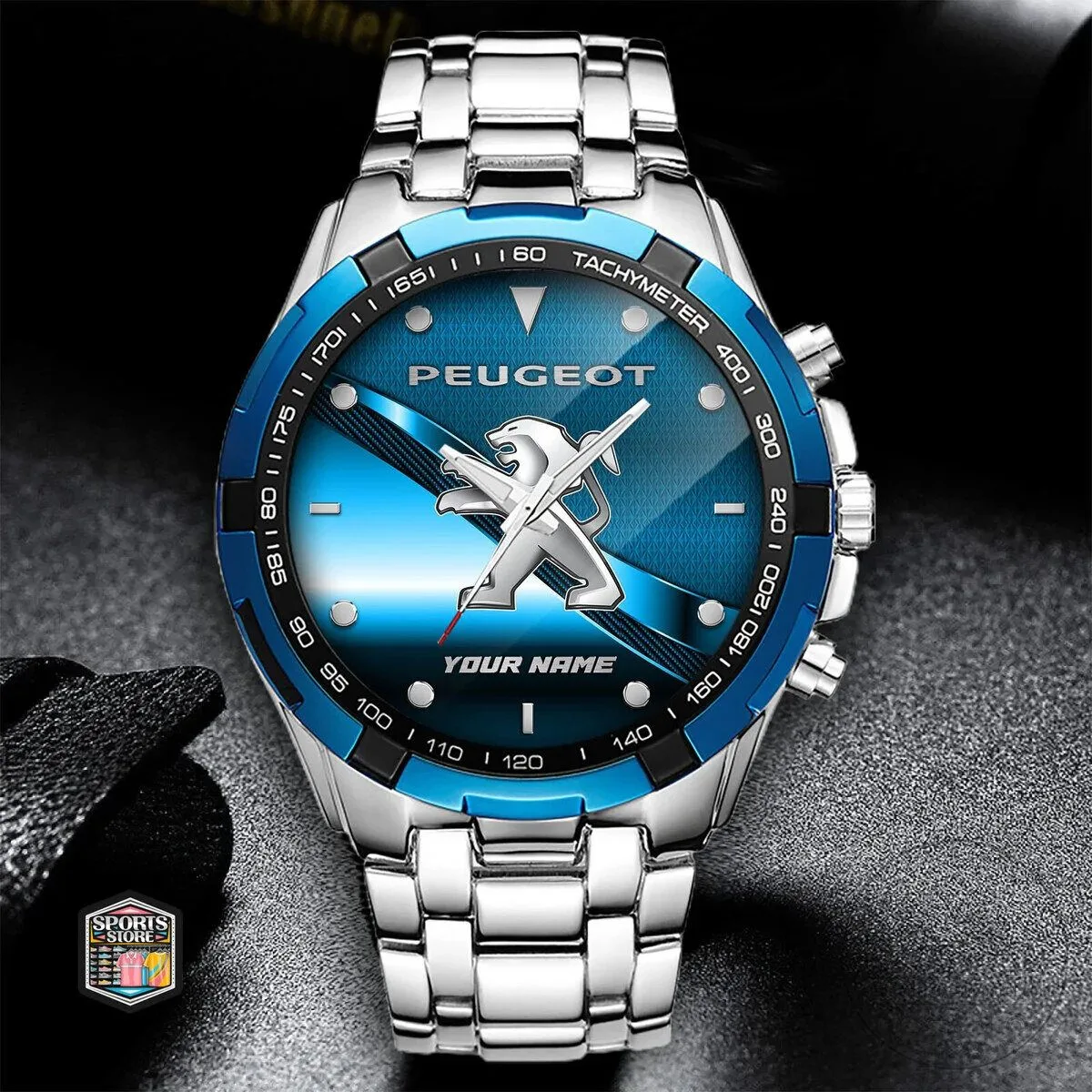 Elegant Stainless Steel Watch with Custom Name by Peugeot - Fashionable Design 11 Elegant Stainless Steel Watch with Custom Name by Peugeot - Fashionable Design