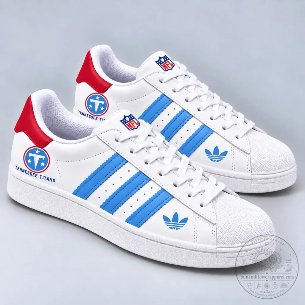 Tennessee Titans National Football League Superstar Shoes Tennessee Titans National Football League Superstar Shoes
