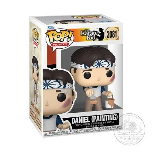 The Karate Kid Daniel LaRusso Painting Funko Pop Vinyl Figure Collectible 5 The Karate Kid Daniel LaRusso Painting Funko Pop Vinyl Figure Collectible