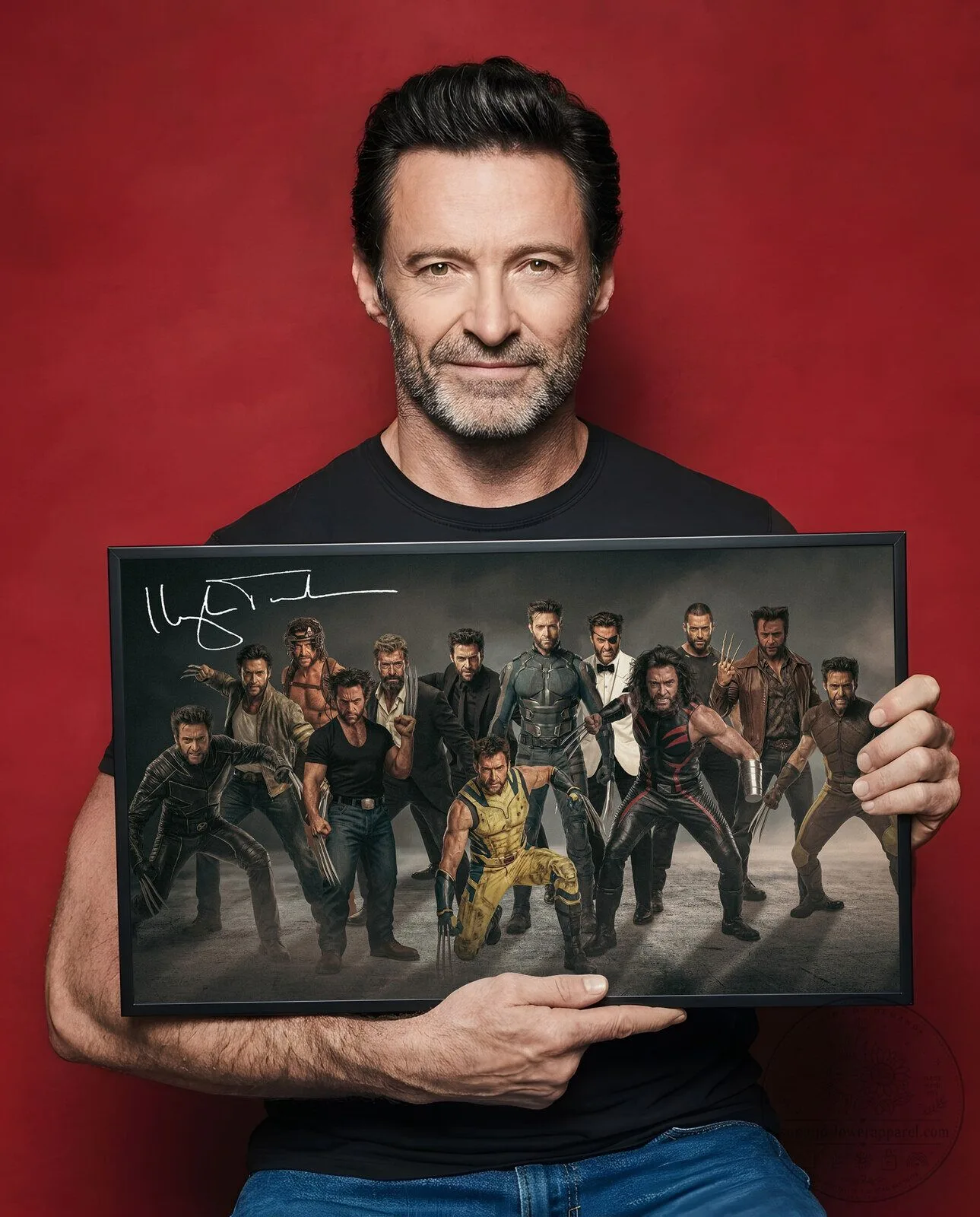 Hugh Jackman Wolverine Multiverse Signature X-Men Movie Poster Wall Art 7 Hugh Jackman Wolverine Multiverse Signature X-Men Movie Poster Wall Art