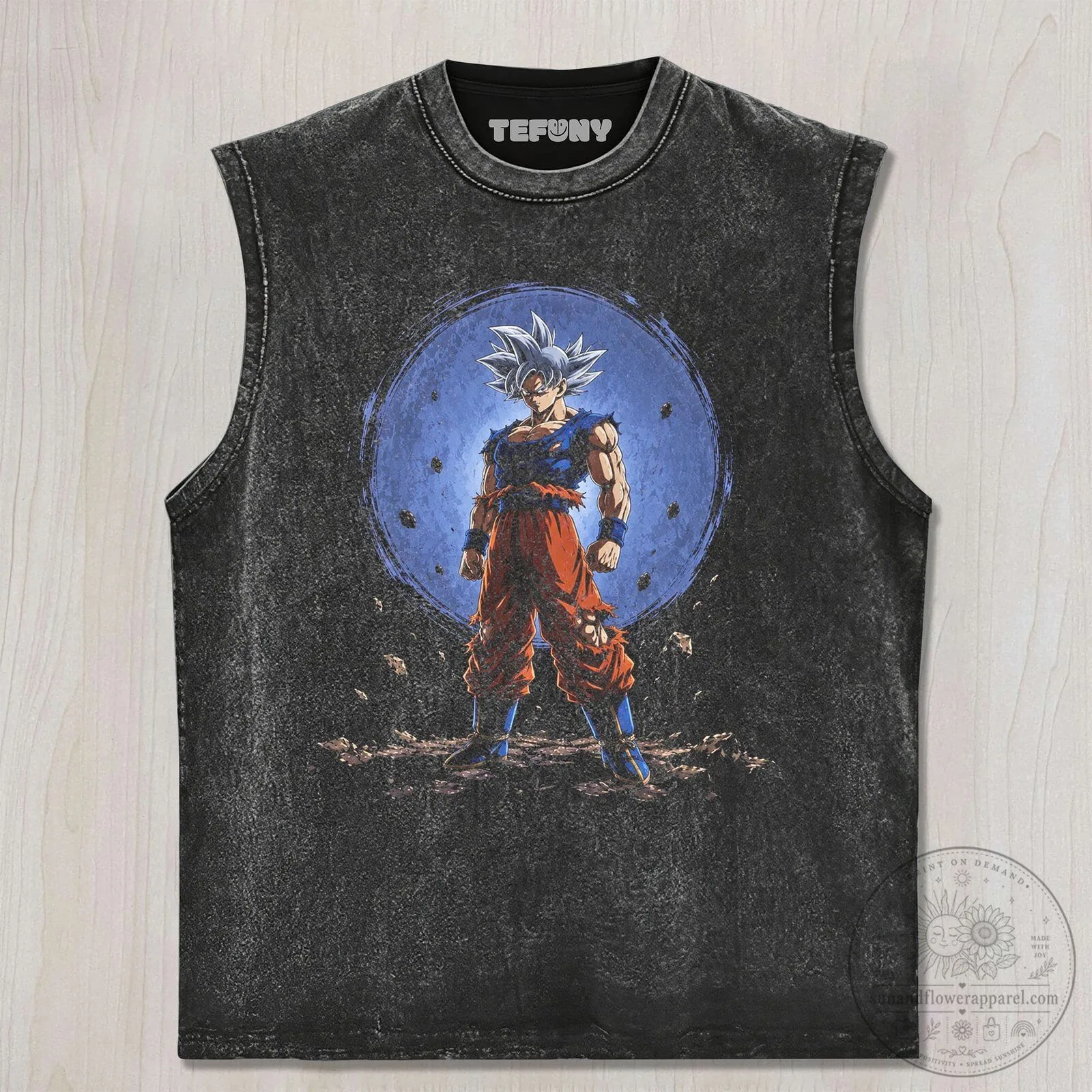 Anime Graphic T-Shirt featuring Goku in Ultra Instinct Form from Dragon Ball Super 8 Anime Graphic T-Shirt featuring Goku in Ultra Instinct Form from Dragon Ball Super