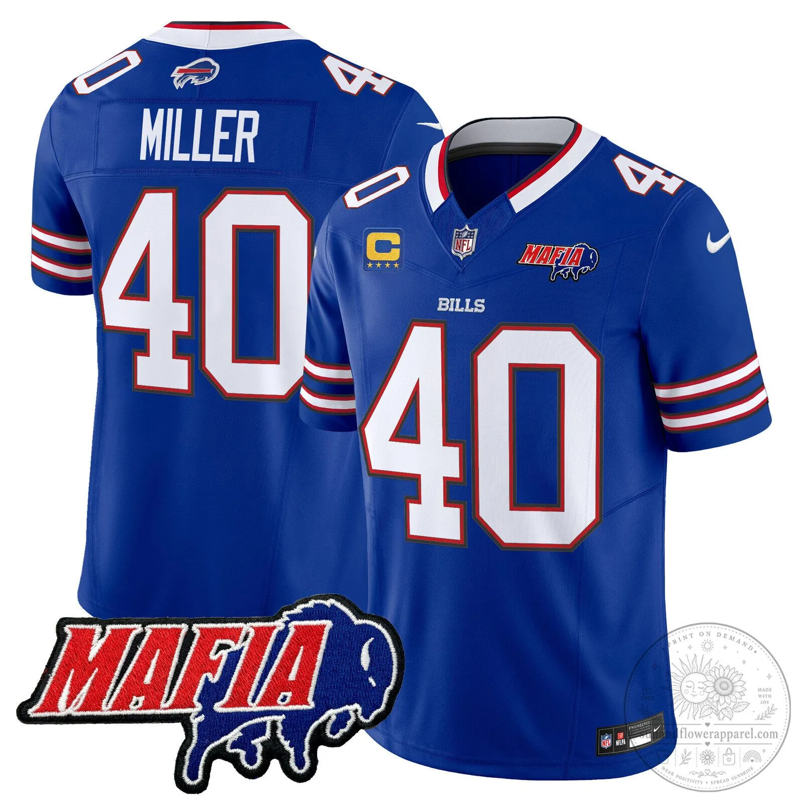 Josh Allen Buffalo Bills Red 2025 Bills Mafia Patch Vapor Limited Football Jersey 56 Josh Allen Buffalo Bills Red 2025 Bills Mafia Patch Vapor Limited Football Jersey