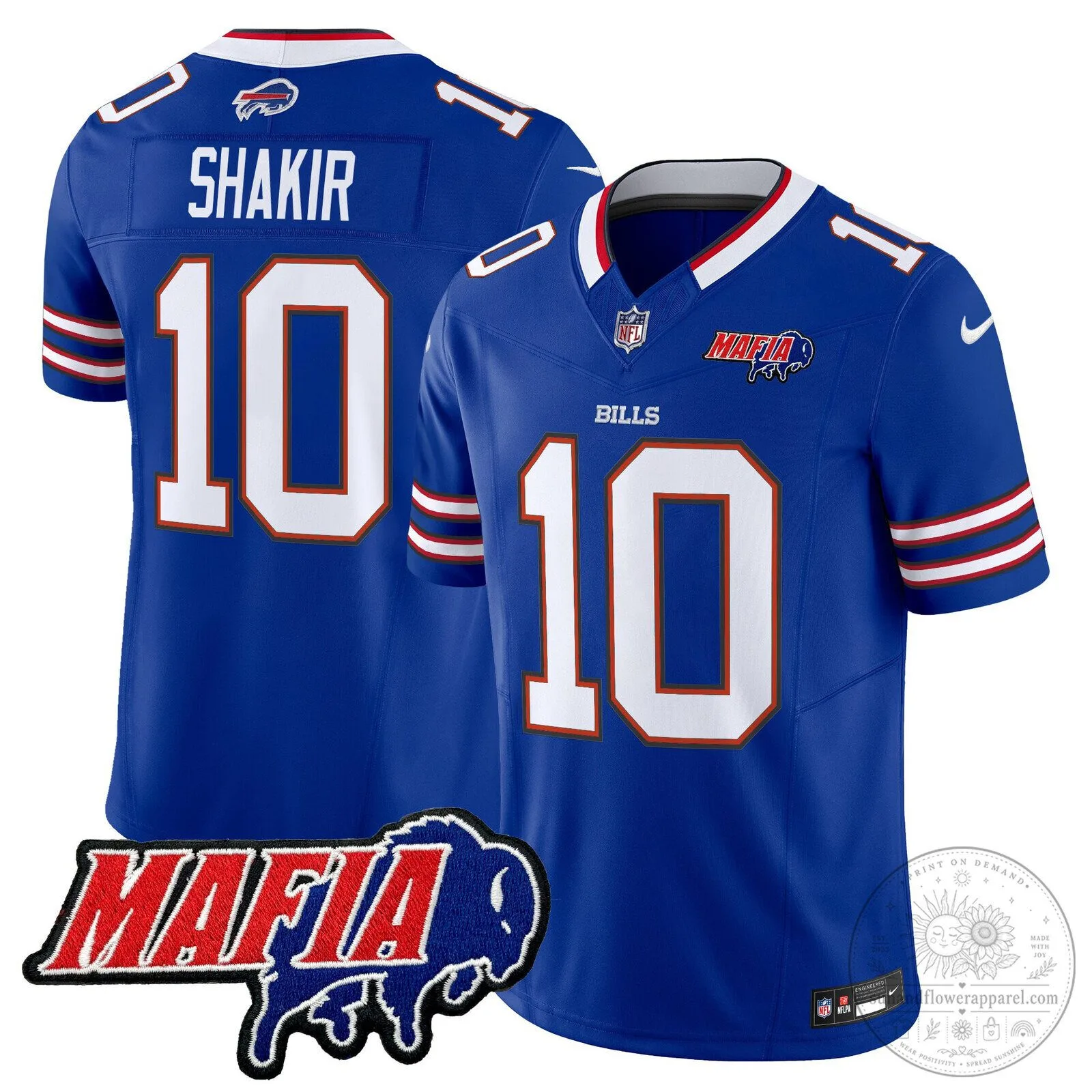 Josh Allen Buffalo Bills Red 2025 Bills Mafia Patch Vapor Limited Football Jersey 60 Josh Allen Buffalo Bills Red 2025 Bills Mafia Patch Vapor Limited Football Jersey