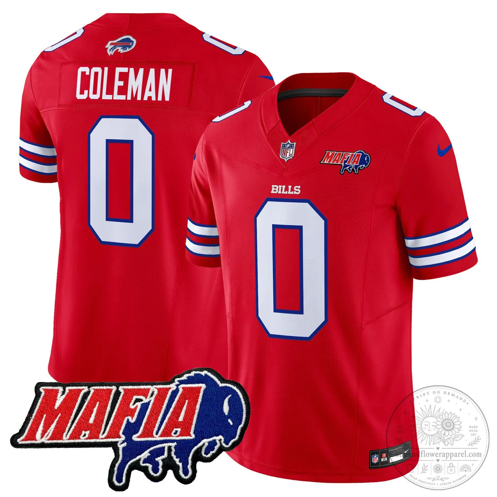 Josh Allen Buffalo Bills Red 2025 Bills Mafia Patch Vapor Limited Football Jersey 66 Josh Allen Buffalo Bills Red 2025 Bills Mafia Patch Vapor Limited Football Jersey