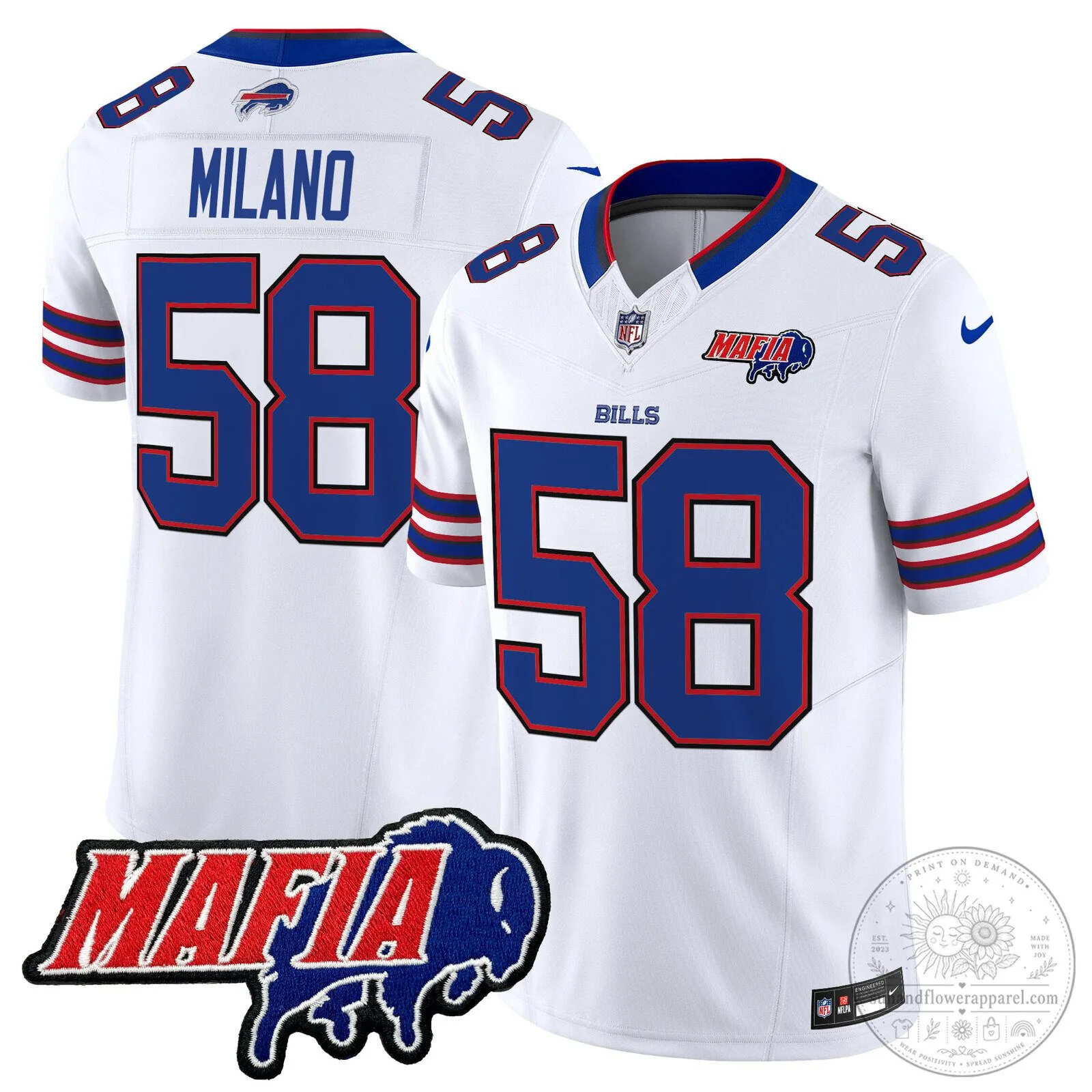 Josh Allen Buffalo Bills Red 2025 Bills Mafia Patch Vapor Limited Football Jersey 72 Josh Allen Buffalo Bills Red 2025 Bills Mafia Patch Vapor Limited Football Jersey