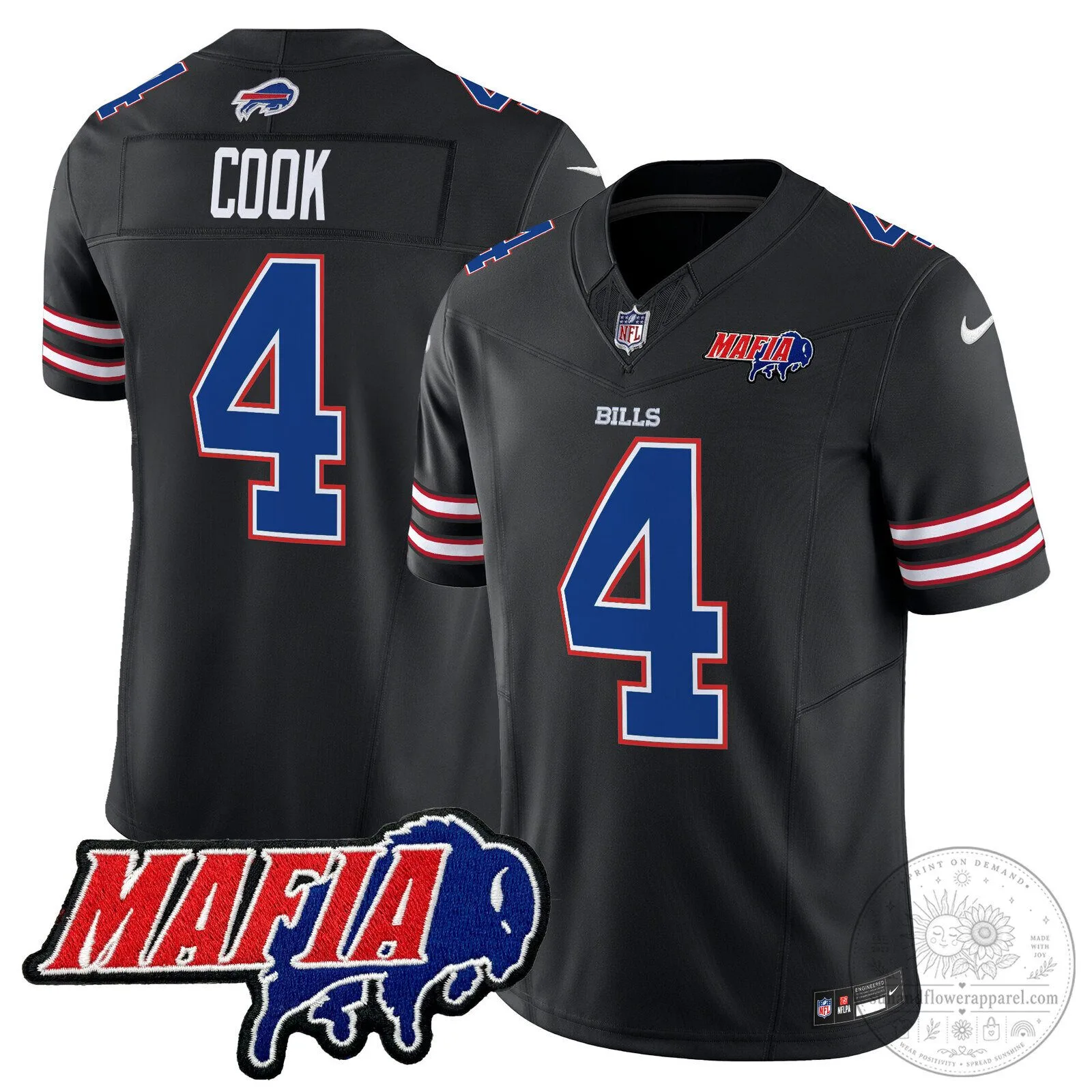 Josh Allen Buffalo Bills Red 2025 Bills Mafia Patch Vapor Limited Football Jersey 78 Josh Allen Buffalo Bills Red 2025 Bills Mafia Patch Vapor Limited Football Jersey