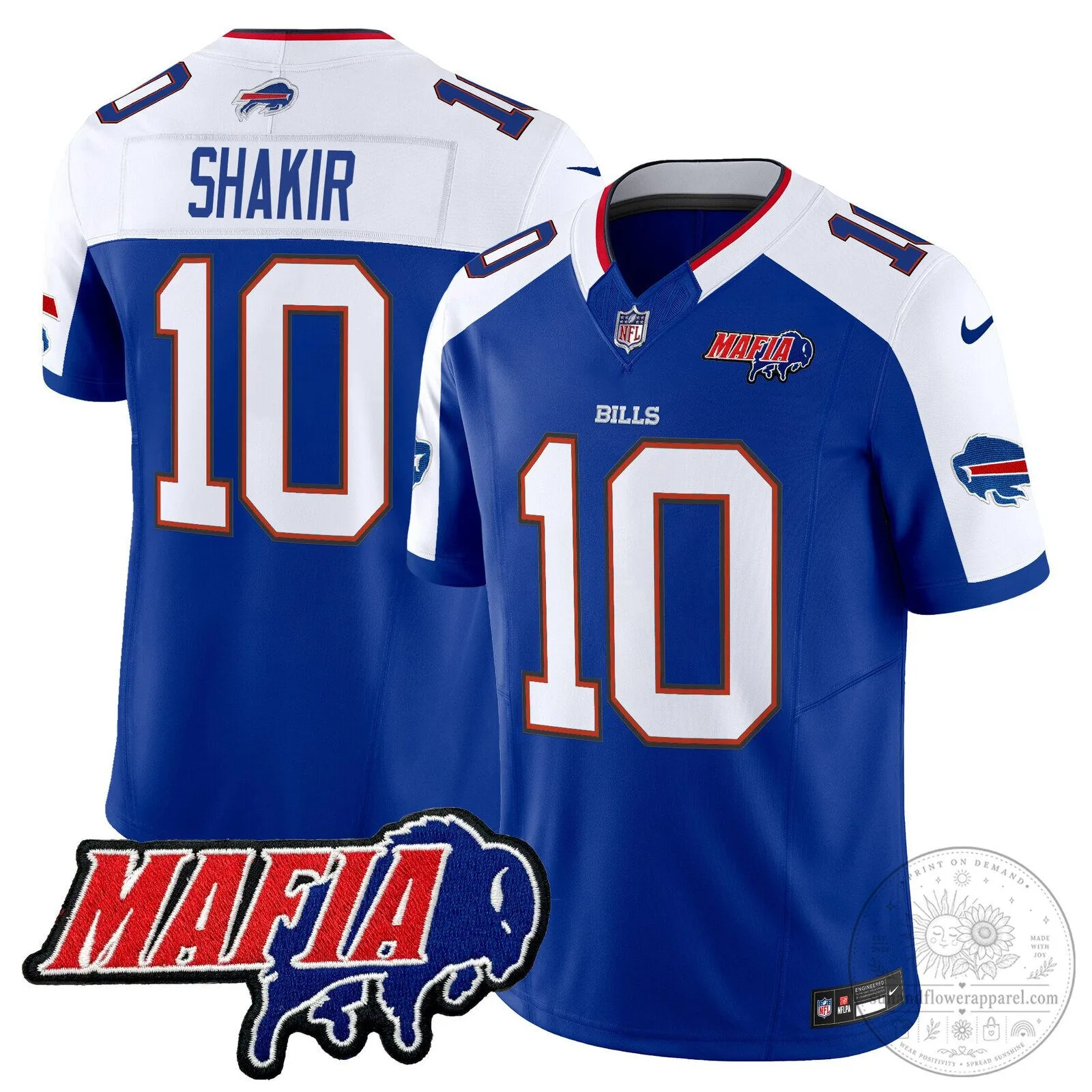 Josh Allen Buffalo Bills Red 2025 Bills Mafia Patch Vapor Limited Football Jersey 91 Josh Allen Buffalo Bills Red 2025 Bills Mafia Patch Vapor Limited Football Jersey