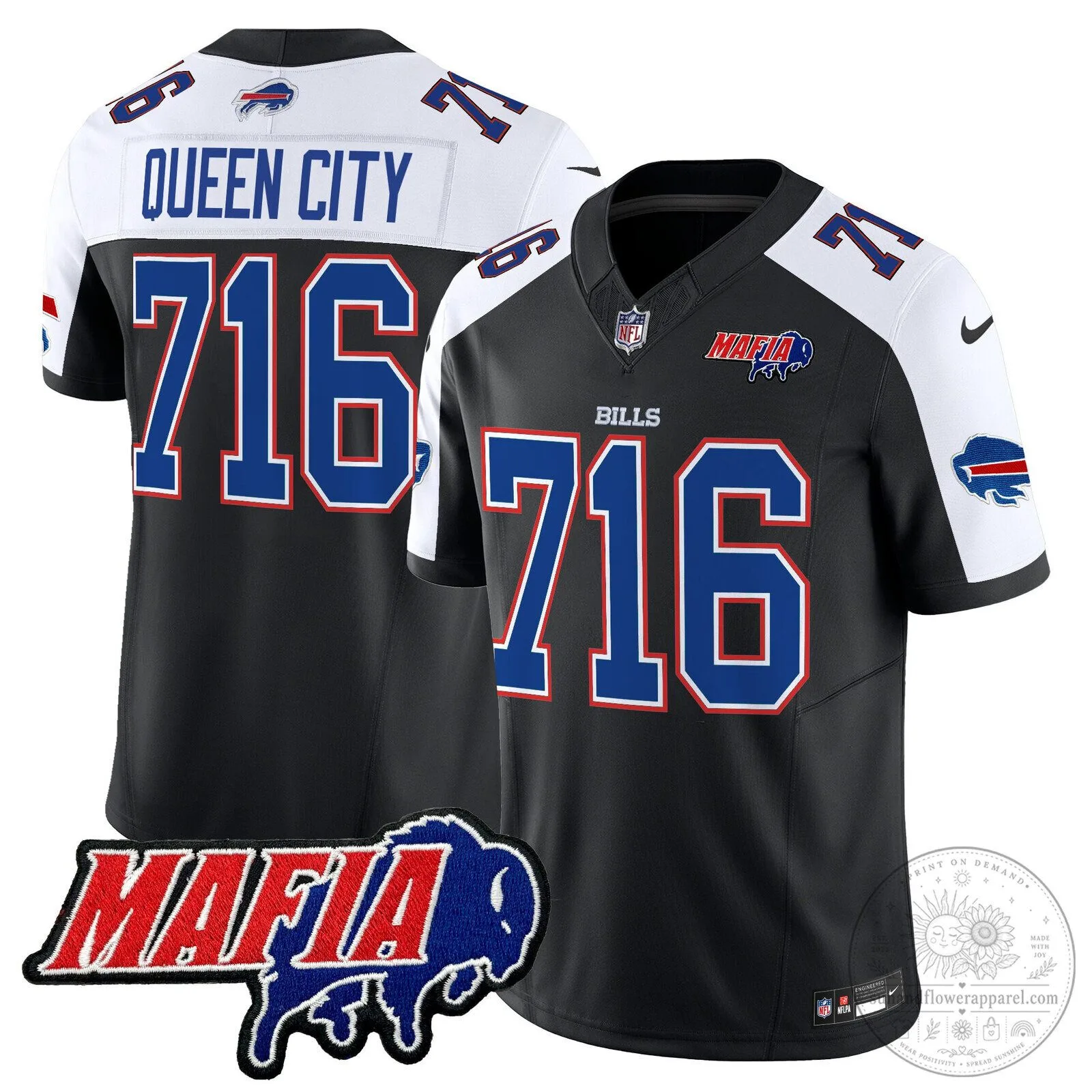 Josh Allen Buffalo Bills Red 2025 Bills Mafia Patch Vapor Limited Football Jersey 93 Josh Allen Buffalo Bills Red 2025 Bills Mafia Patch Vapor Limited Football Jersey