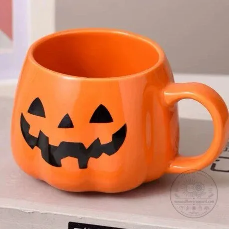 Jack-O'-Lantern Pumpkin Halloween Coffee Mug