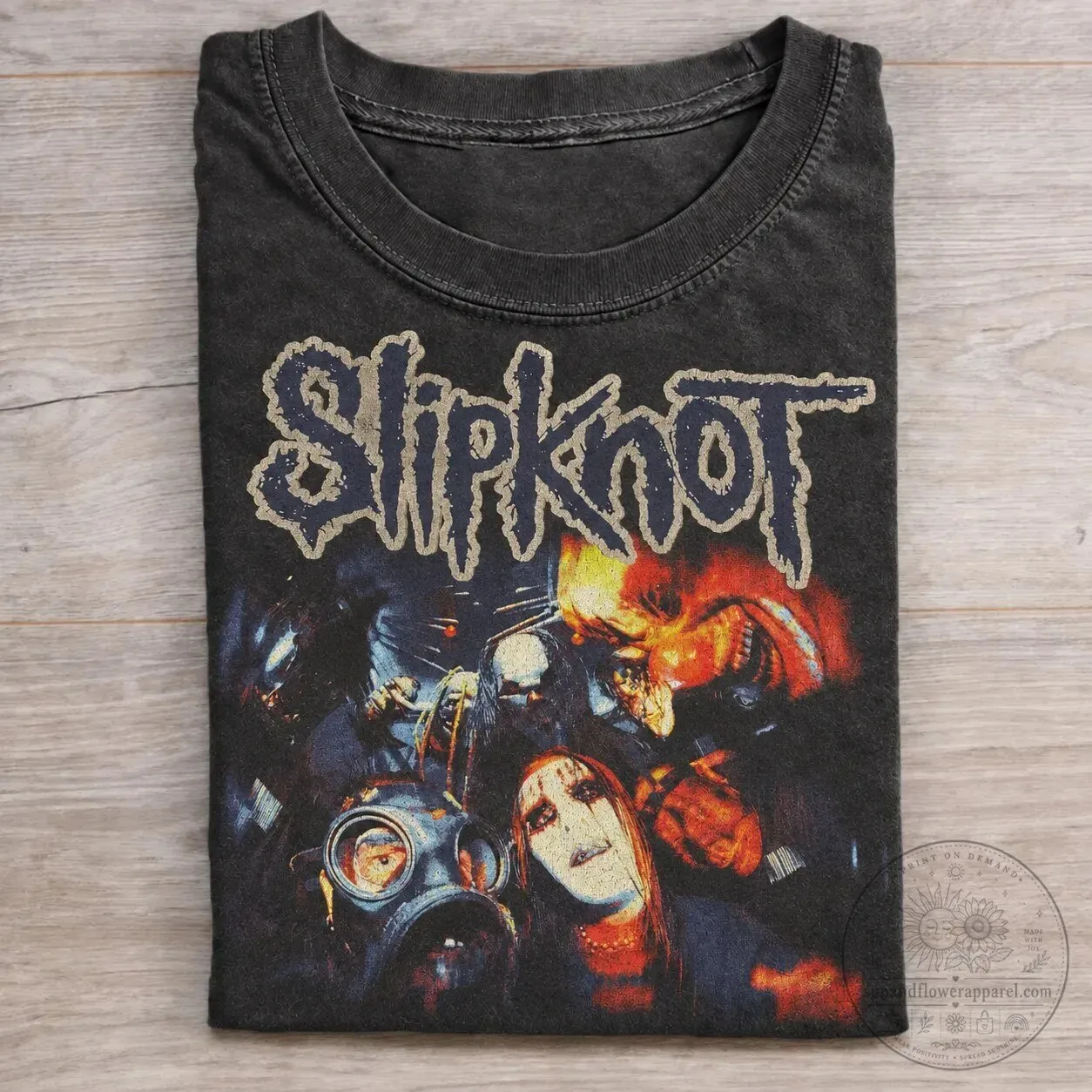 Slipknot Vintage Band Concert Tour Graphic T-Shirt