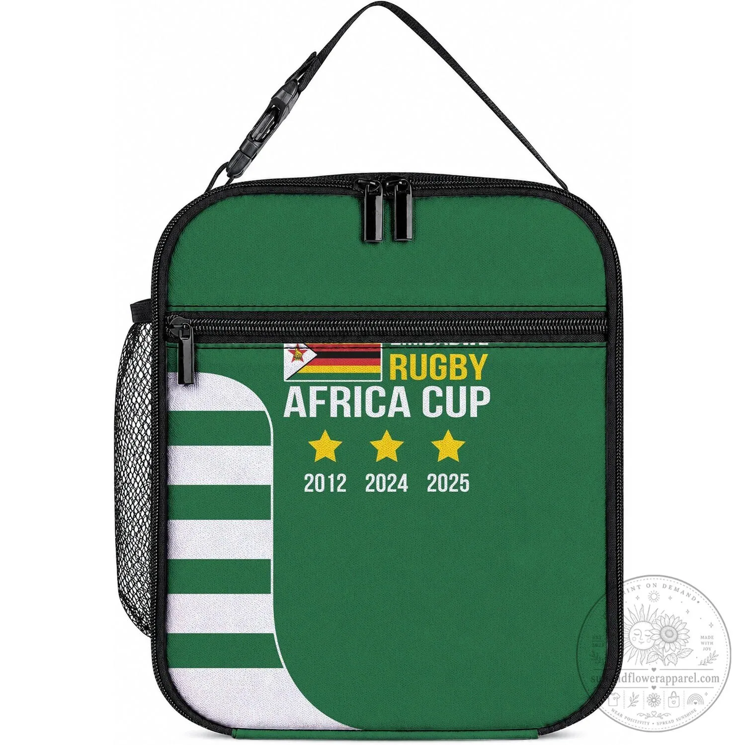 Zimbabwe Rugby Africa Cup Champion Insulated Lunch Bag