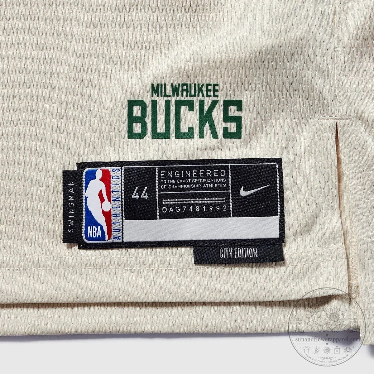 Giannis Antetokounmpo Milwaukee Bucks Cream City Edition Basketball Jersey 10 Giannis Antetokounmpo Milwaukee Bucks Cream City Edition Basketball Jersey