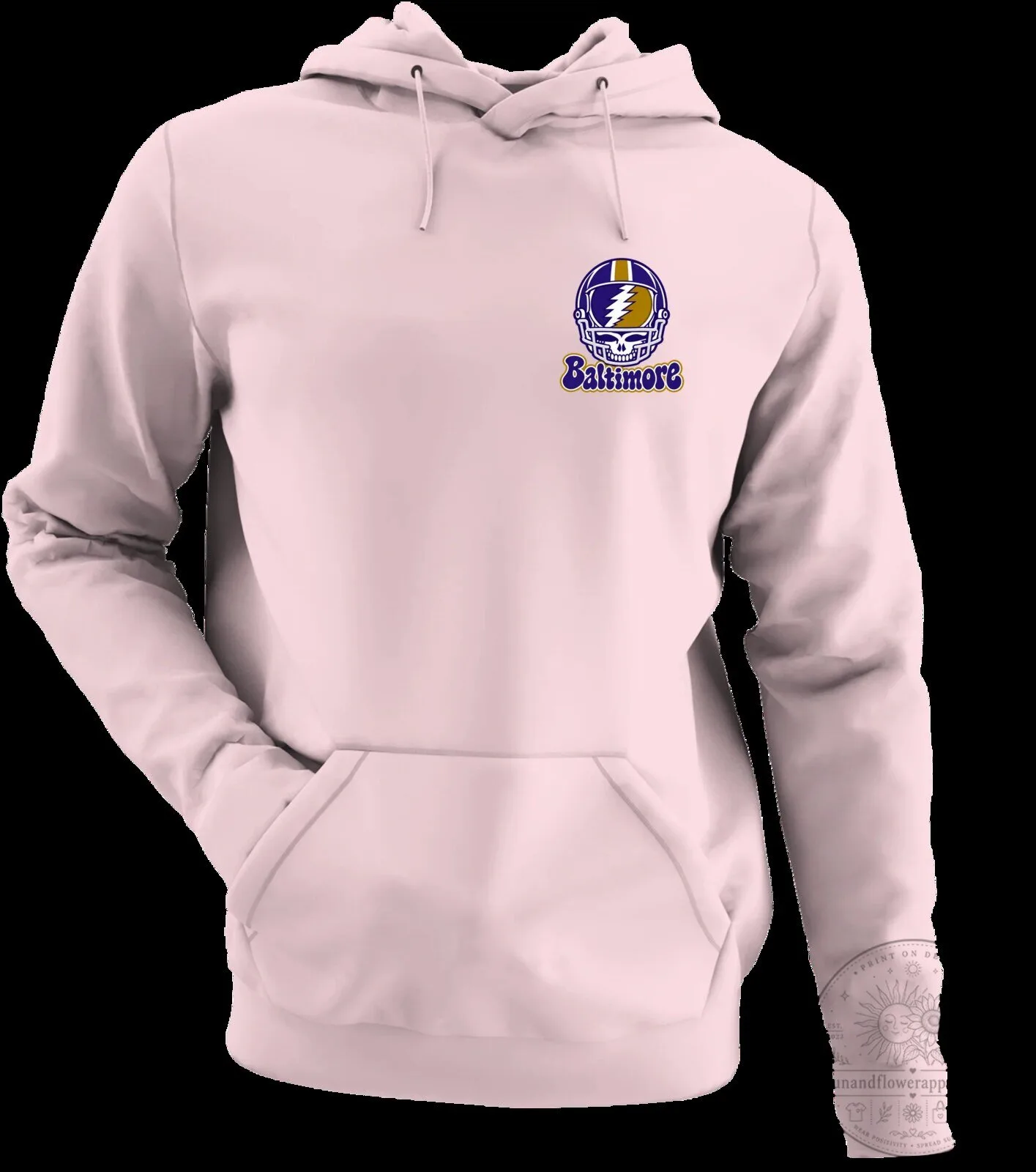 Baltimore Ravens Grateful Dead Steal Your Face Skull Logo Hoodie 15 Baltimore Ravens Grateful Dead Steal Your Face Skull Logo Hoodie