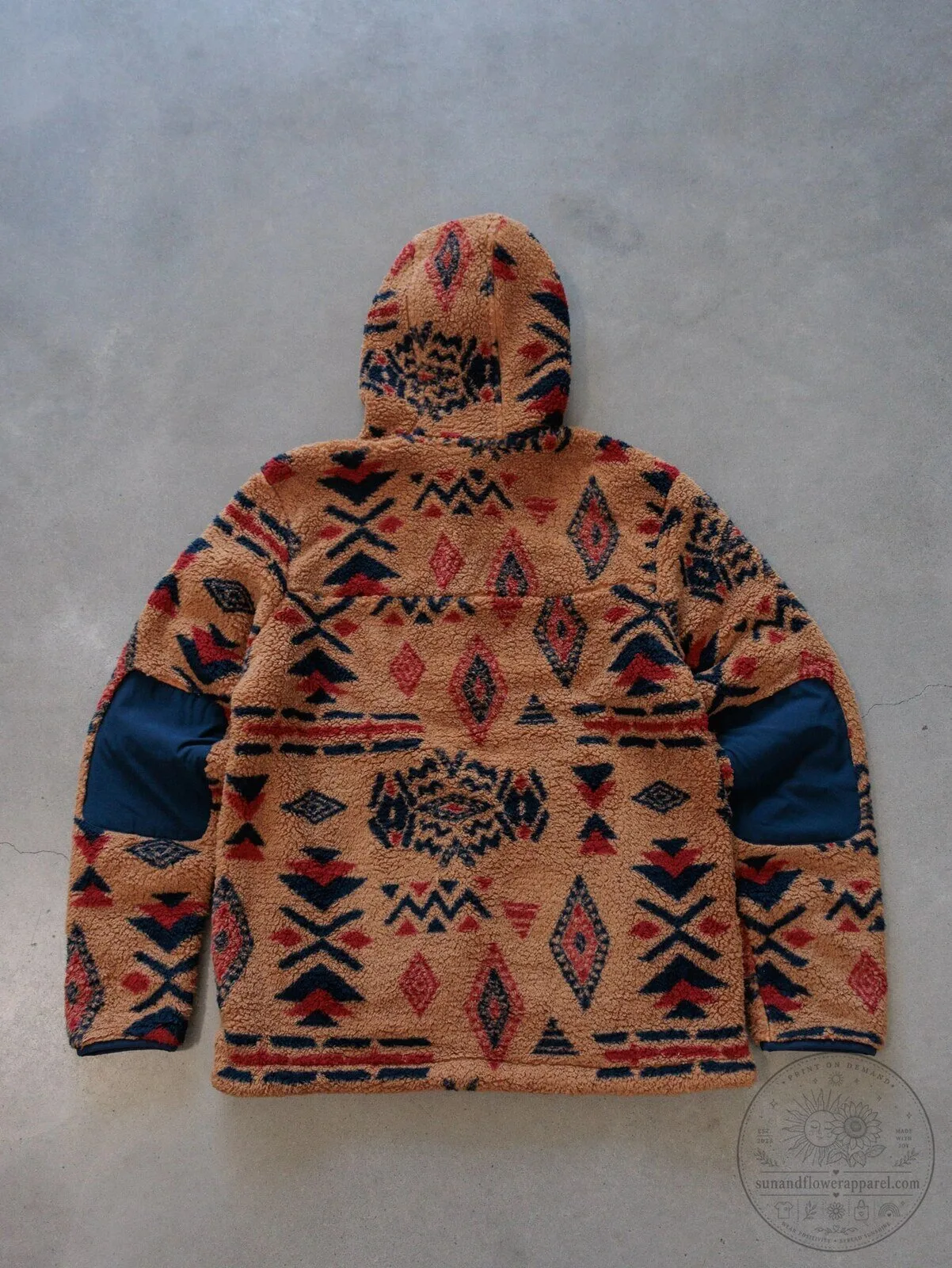 The North Face Aztec Sherpa Fleece Pullover Hoodie for Men 9 The North Face Aztec Sherpa Fleece Pullover Hoodie for Men