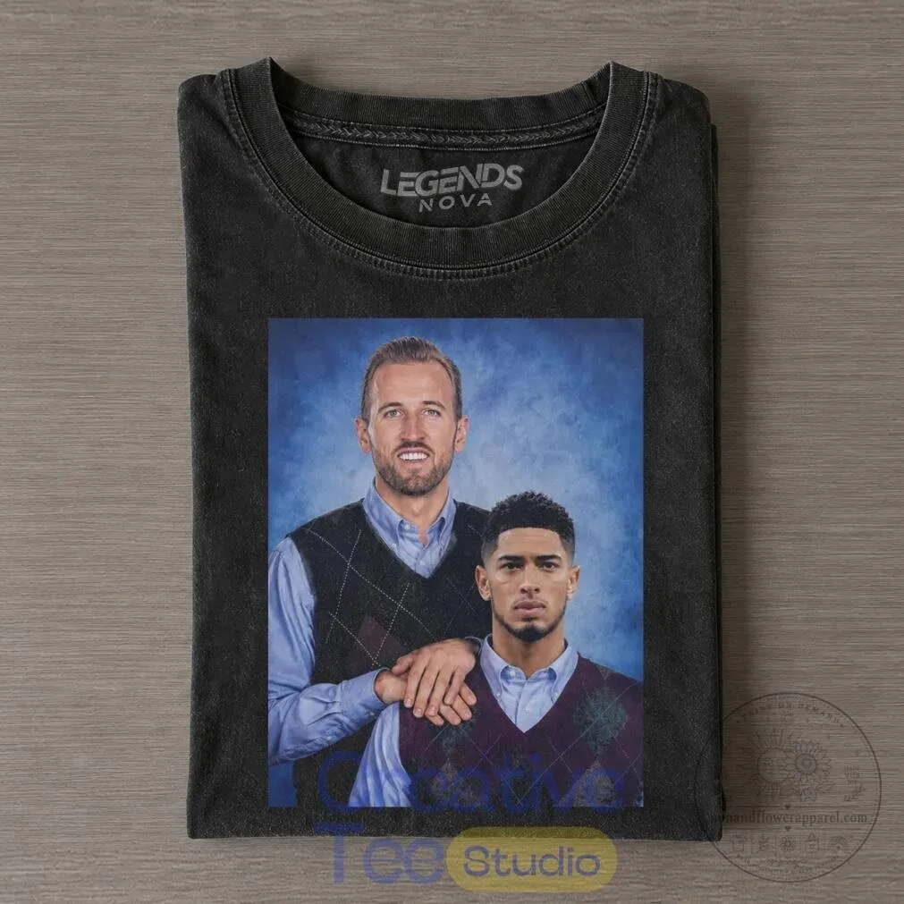 Harry Kane Jude Bellingham Funny England Soccer T-Shirt