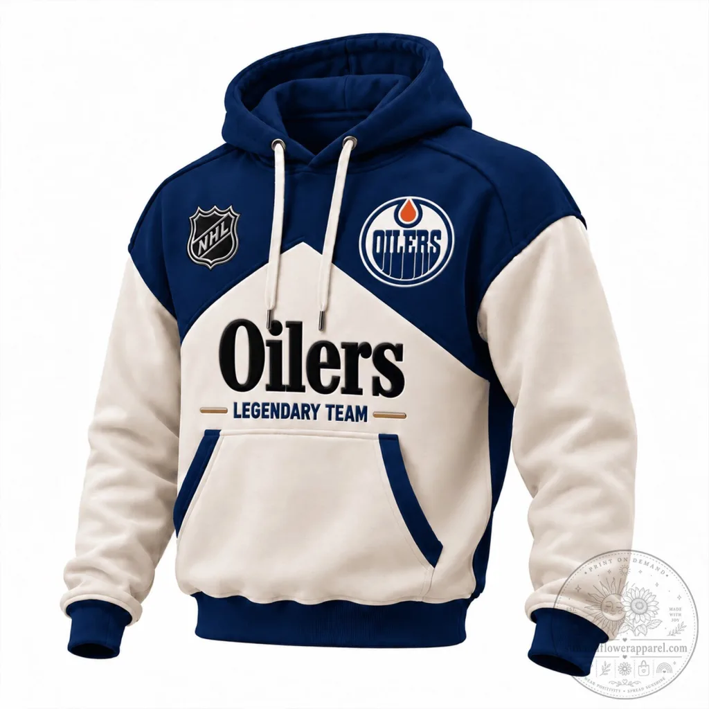 Edmonton Oilers National Hockey League Legendary Team Fan Hoodie Edmonton Oilers National Hockey League Legendary Team Fan Hoodie