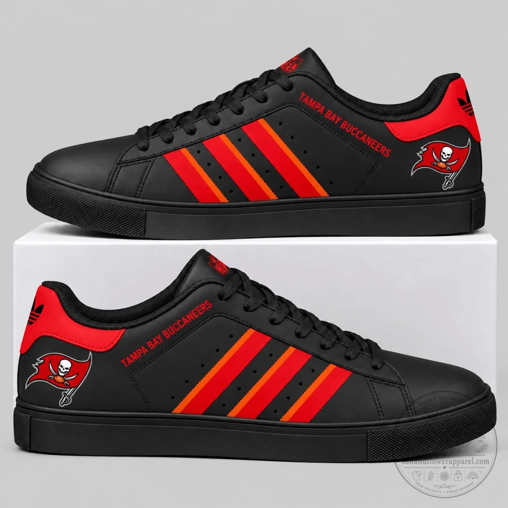 Tampa Bay Buccaneers NFL Football Team Low Top Sneakers Shoes Tampa Bay Buccaneers NFL Football Team Low Top Sneakers Shoes